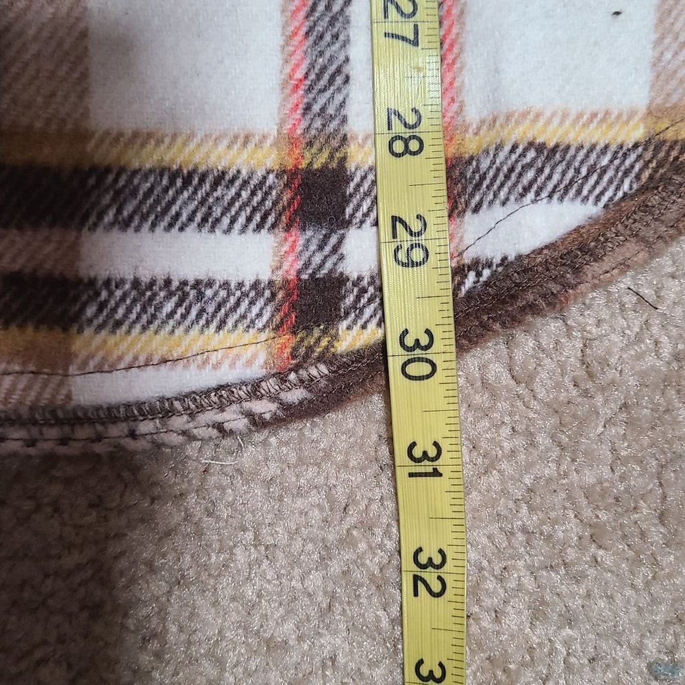 Multi plaid button down shirt jacket shacket - Picture 5 of 6